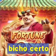 bicho certo